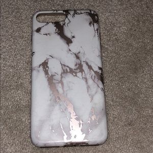 Gold Marble Iphone Plus ( 8 ) Case